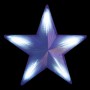 Feron LT030 Световая фигура "звезда", 70 LED синий, 51*5см 1/12